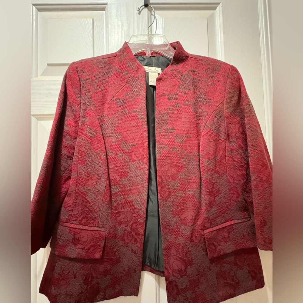 Kim Rogers Elegant Red Women's Jacket